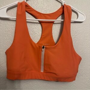 Kinesis Sports Bra Coral Orange Size M‎